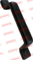 Preview: 104972 Haltegriff, Kunststoff   280x55